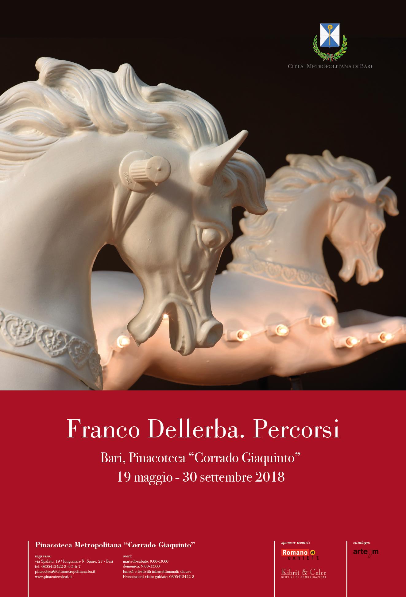 ‘Franco Dellerba. Percorsi’ in mostra a Bari fino al 30 settembre