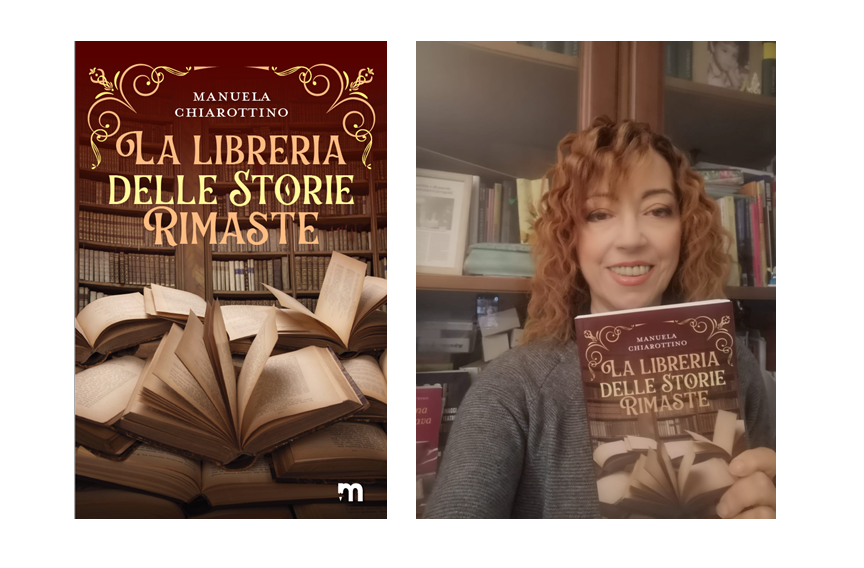‘La libreria delle storie rimaste’, il romance di Manuela Chiarottino