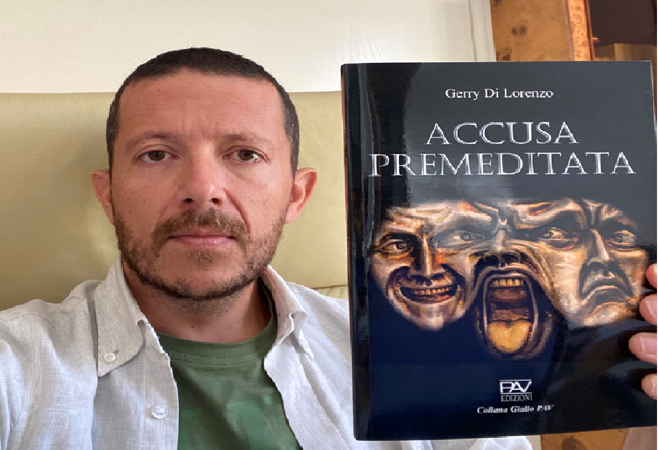 ‘Accusa premeditata’: il romanzo d’esordio in prosa di Gerry Di Lorenzo