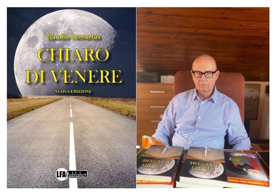 “Chiaro di Venere” il romanzo di Claudio Demurtas di nuovo in libreria in seconda edizione