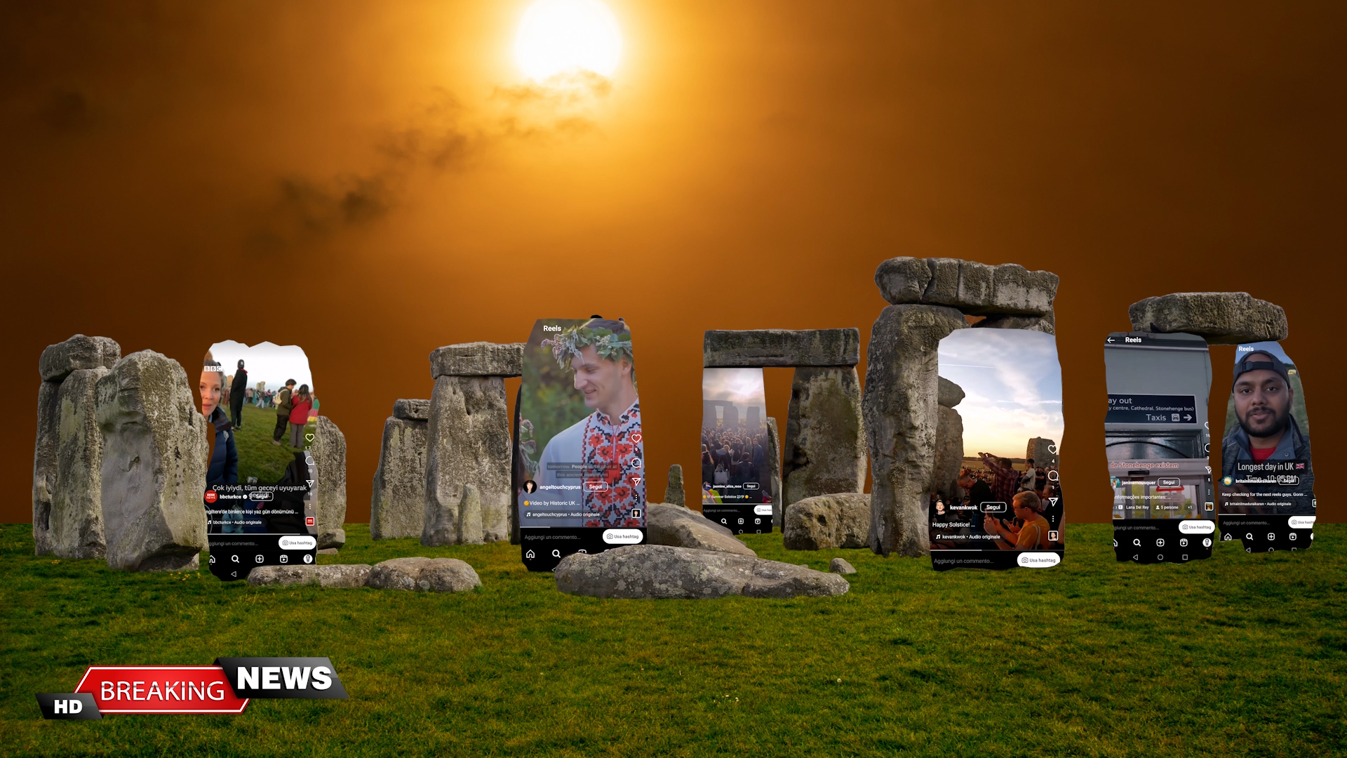 Socialhenge, la video-arte di Enrico Dedin sullo Stonehenge è un’indagine antropologica virtuale